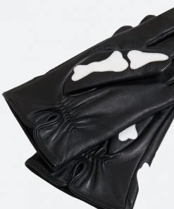 Mnml Skeleton Gloves - Black/White