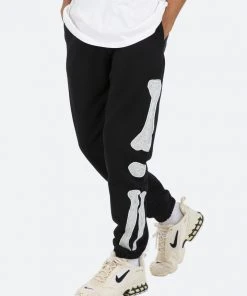 Mnml Skeleton Sweatpants - Black