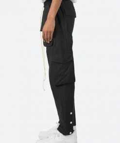 Mnml Snap II Cargo Pants - Black Bottoms