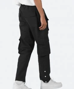 Mnml Snap II Cargo Pants - Black Bottoms