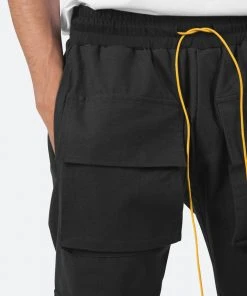 Mnml Snap II Cargo Pants - Black Bottoms