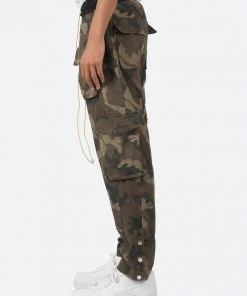 Mnml Snap II Cargo Pants - Camo Bottoms