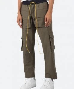 Mnml Snap II Cargo Pants - Olive