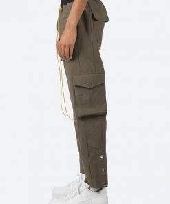 Mnml Snap II Cargo Pants - Olive