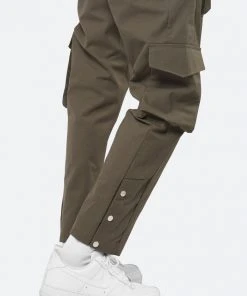 Mnml Snap II Cargo Pants - Olive