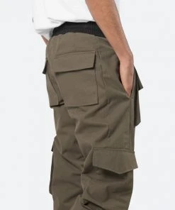 Mnml Snap II Cargo Pants - Olive