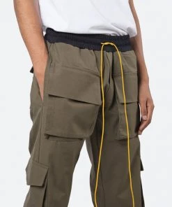 Mnml Snap II Cargo Pants - Olive