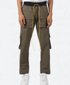 Mnml Snap II Cargo Pants - Olive