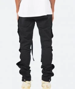 Mnml Snap Western Pants - Black