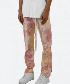 Mnml Snap Western Pants - Pink