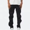 Mnml Bottoms Snap Zipper II Cargo Pants - Black