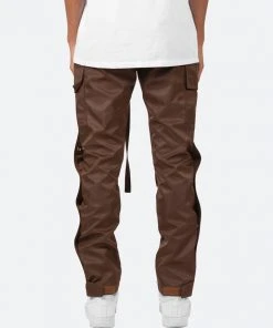 Mnml Snap Zipper II Cargo Pants - Brown