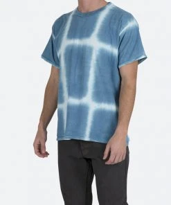 Mnml Tops Spray Dyed Tee - Blue