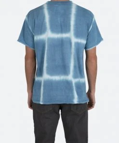 Mnml Tops Spray Dyed Tee - Blue