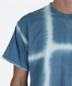 Mnml Tops Spray Dyed Tee - Blue