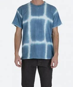 Mnml Tops Spray Dyed Tee - Blue