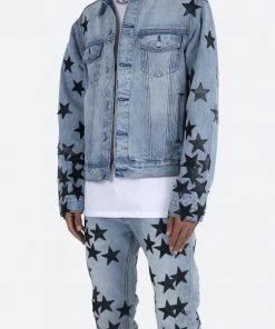 Mnml Outerwear Star Trucker - Blue/Black