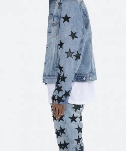 Mnml Outerwear Star Trucker - Blue/Black