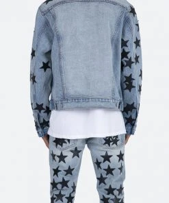 Mnml Outerwear Star Trucker - Blue/Black