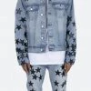 Mnml Outerwear Star Trucker - Blue/Black