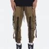 Mnml Tactical Cargo Sweatpants - Dust Bottoms