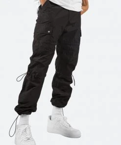 Mnml Tech Cargo Pants - Black