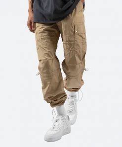 Mnml Tech Cargo Pants - Khaki Bottoms