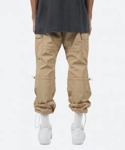 Mnml Tech Cargo Pants - Khaki Bottoms