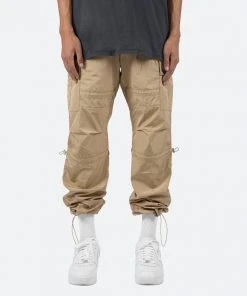 Mnml Tech Cargo Pants - Khaki Bottoms