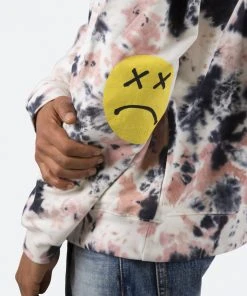 Mnml Tie Dyed Smile Hoodie - Multi Outerwear