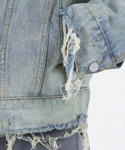 Mnml Trucker Bomber Jacket - Olive