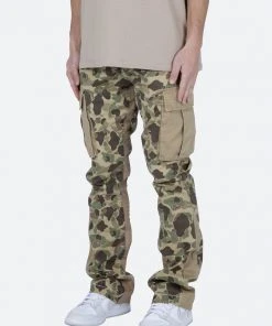 Mnml Twill Bootcut Cargo Pants - Desert Camo