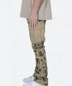 Mnml Twill Bootcut Cargo Pants - Desert Camo