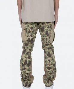 Mnml Twill Bootcut Cargo Pants - Desert Camo