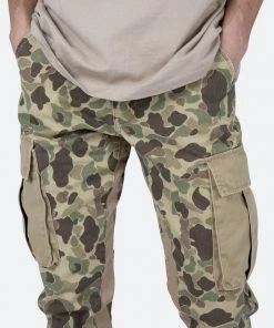Mnml Twill Bootcut Cargo Pants - Desert Camo