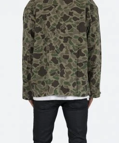 Mnml Tops Twill Camo Shirt - Camo