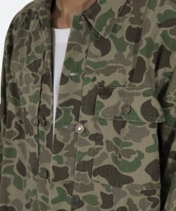 Mnml Tops Twill Camo Shirt - Camo