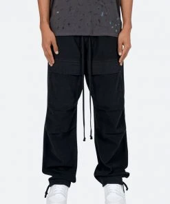 Mnml Utility Cargo Pants - Black Bottoms