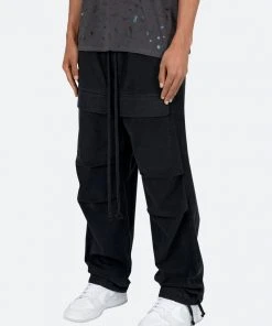 Mnml Utility Cargo Pants - Black Bottoms