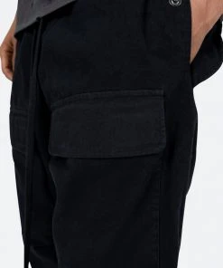 Mnml Utility Cargo Pants - Black Bottoms