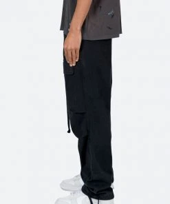 Mnml Utility Cargo Pants - Black Bottoms