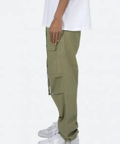 Mnml Bottoms Utility Cargo Pants - Olive