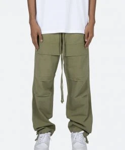 Mnml Bottoms Utility Cargo Pants - Olive