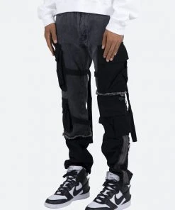 Mnml V132 Baggy Denim - Black
