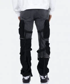 Mnml V132 Baggy Denim - Black