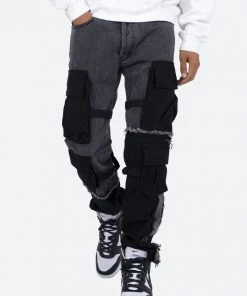Mnml V132 Baggy Denim - Black