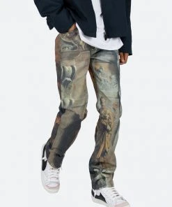 Mnml V176 Art Baggy Denim - Multi