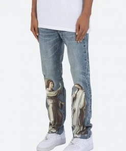 Mnml V234 Angel Baggy Denim - Blue