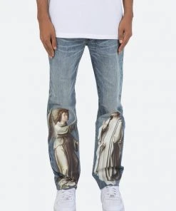 Mnml V234 Angel Baggy Denim - Blue