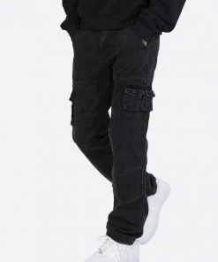 Mnml V244 Cargo Baggy Denim - Vintage Black V Baggy Denim